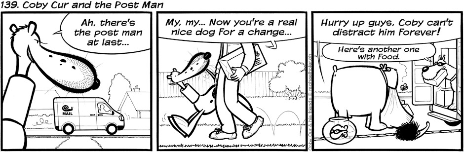 139. Coby Cur and the Post Man