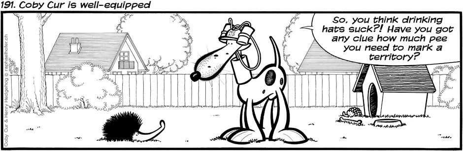 191. Coby Cur is well-equipped