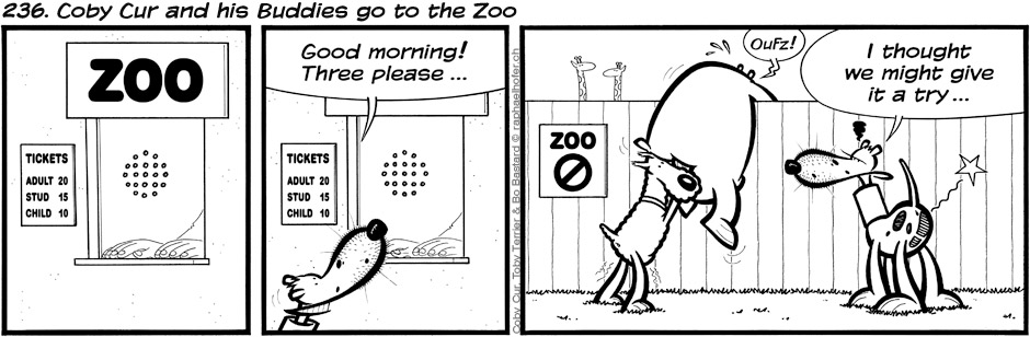 236. Coby Cur and his Buddies go to the Zoo