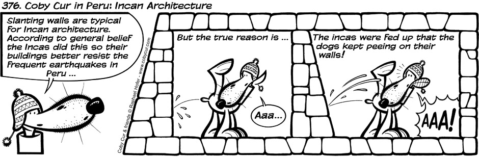 376. Coby Cur in Peru : Incan Architecture