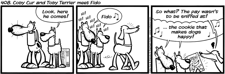 408. Coby Cur and Toby Terrier meet Fido