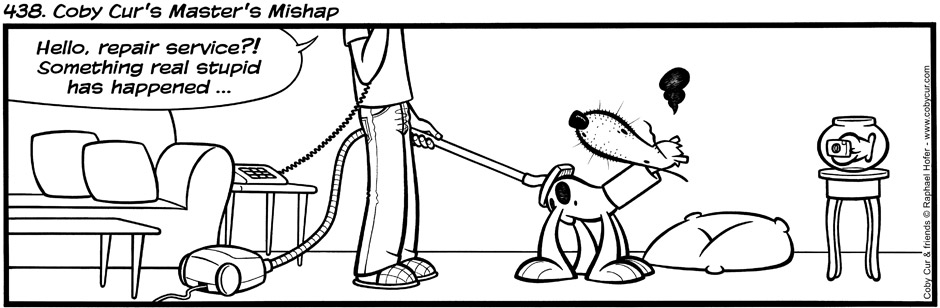 438. Coby Cur's Master's Mishap