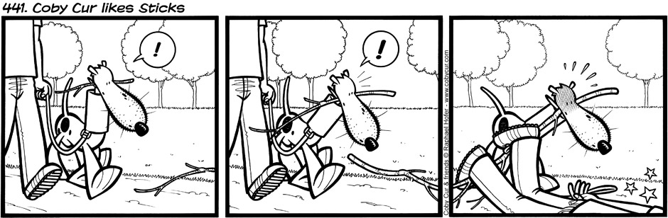 441. Coby Cur likes Sticks