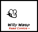 Coby Cur's friend Willy Wasp